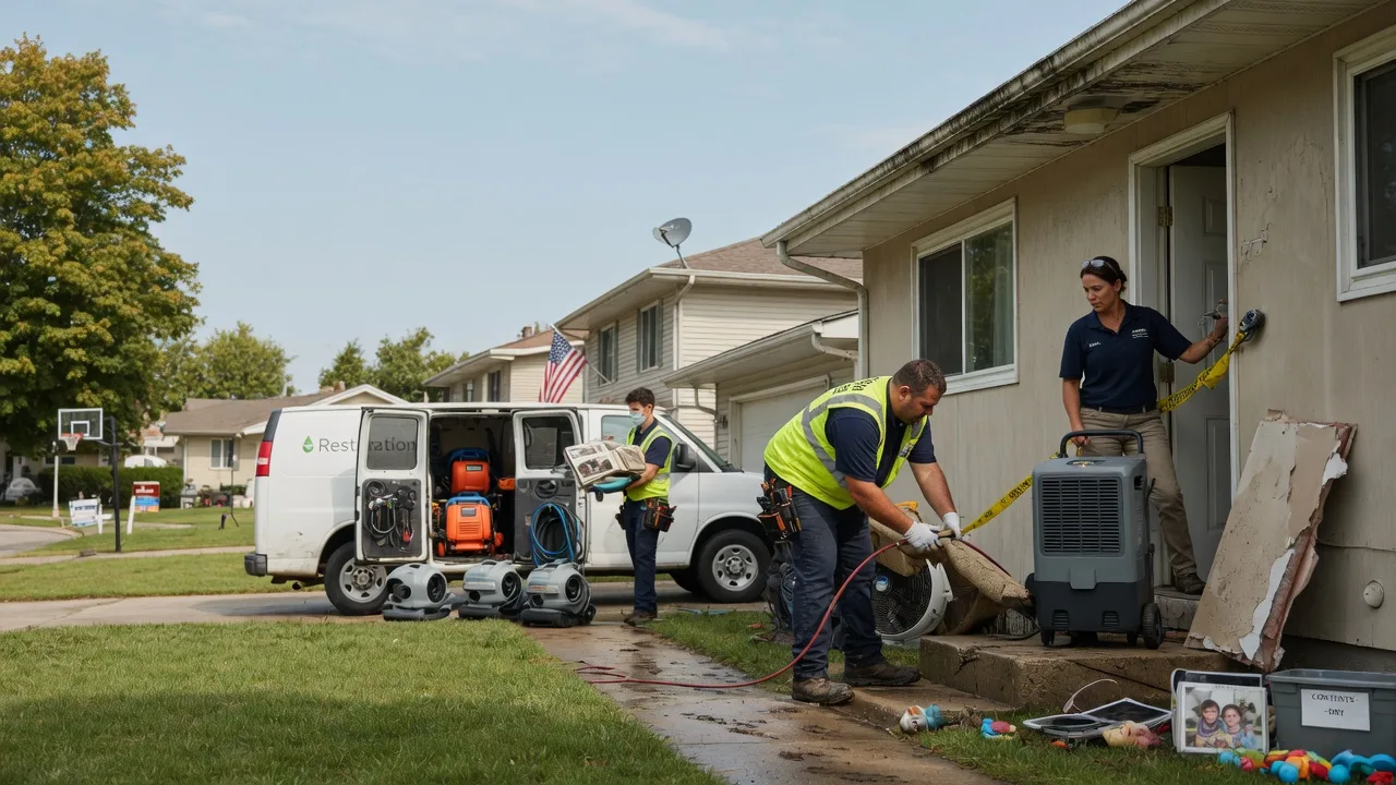 Water Damage Restoration in Dow City, IA near me